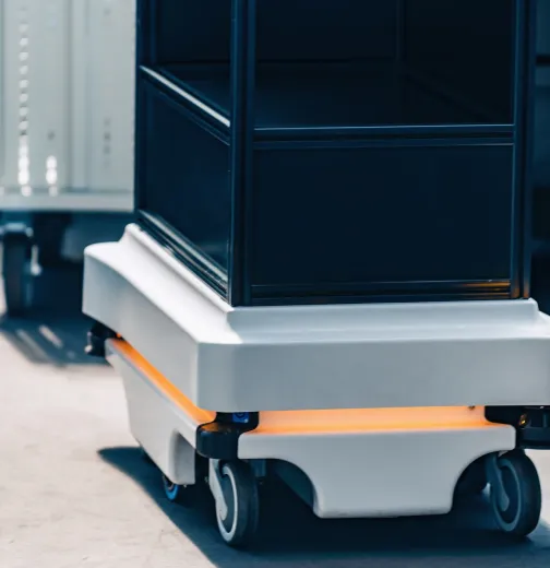 Autonomous Mobile Robot AGV for automated material transportation
