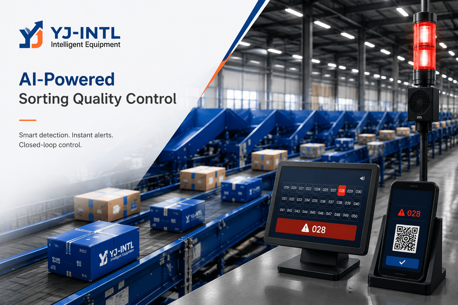 How the YJ-INTL AI "Eagle Eye" Protection System Eliminates Parcel Mis-sorting