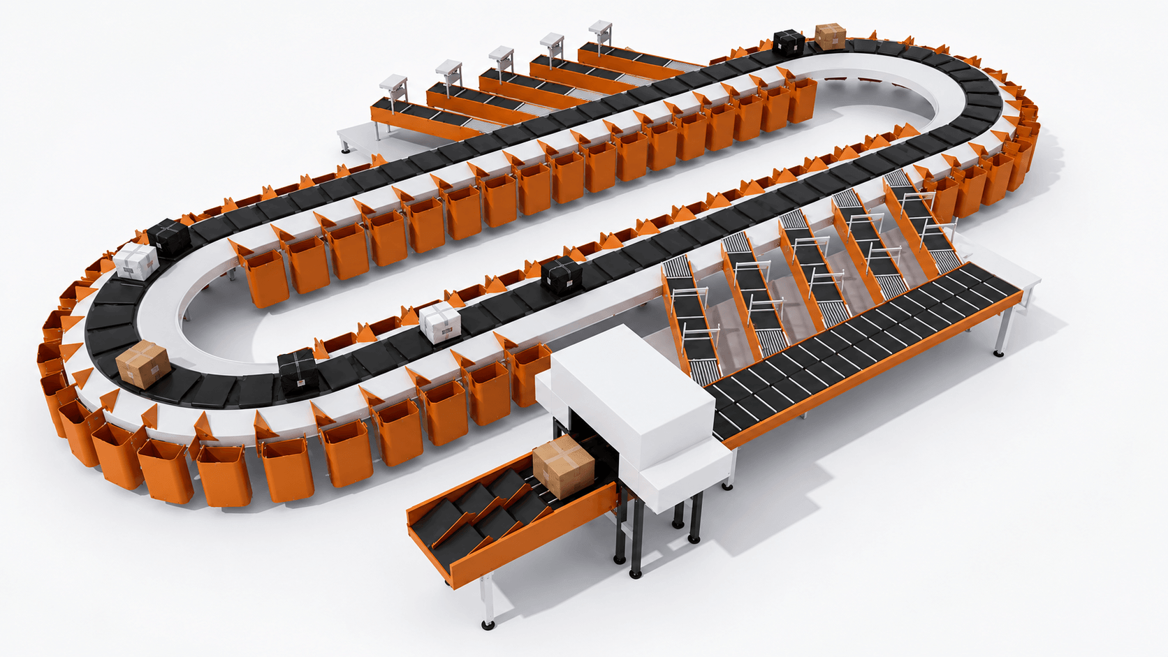 Applications of Cross Belt Sortation Systems