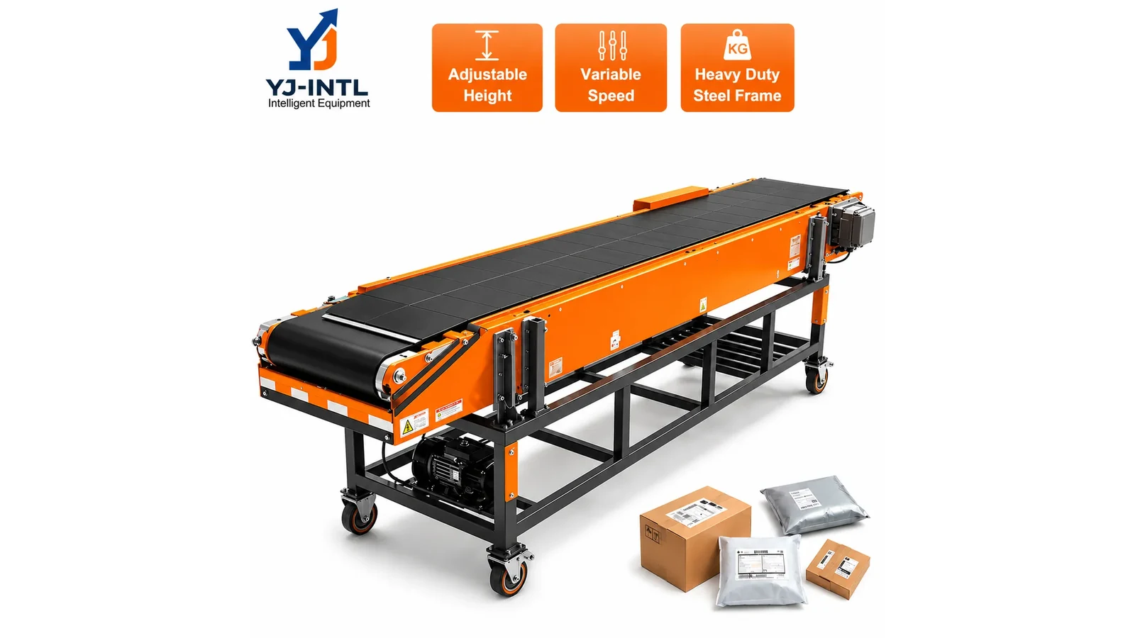 Truck Unloading Telescopic Conveyor