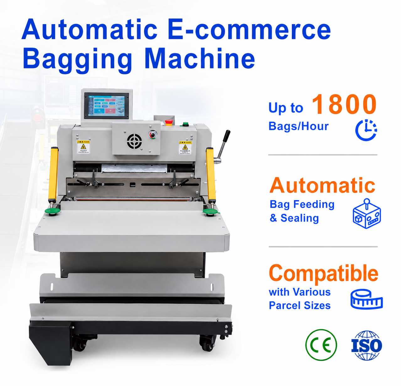 Intelligent packaging automation system for logistics center