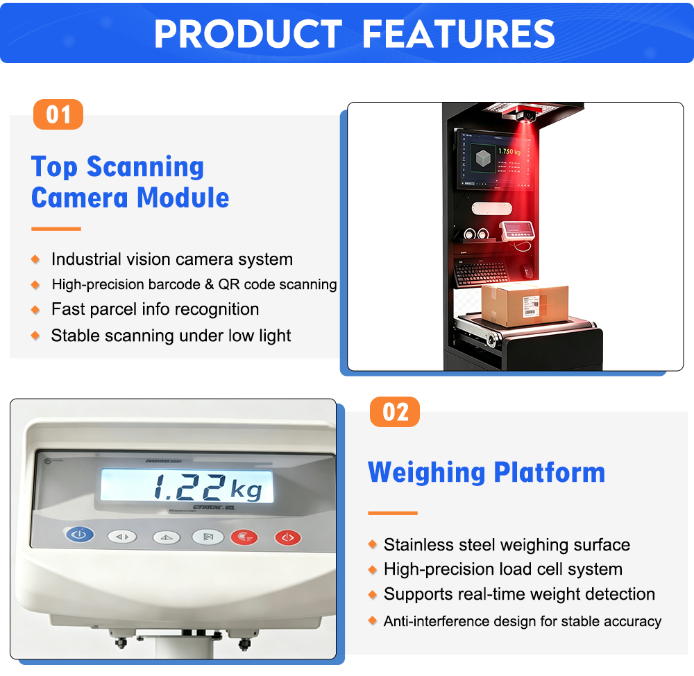 Static DWS Weighing features