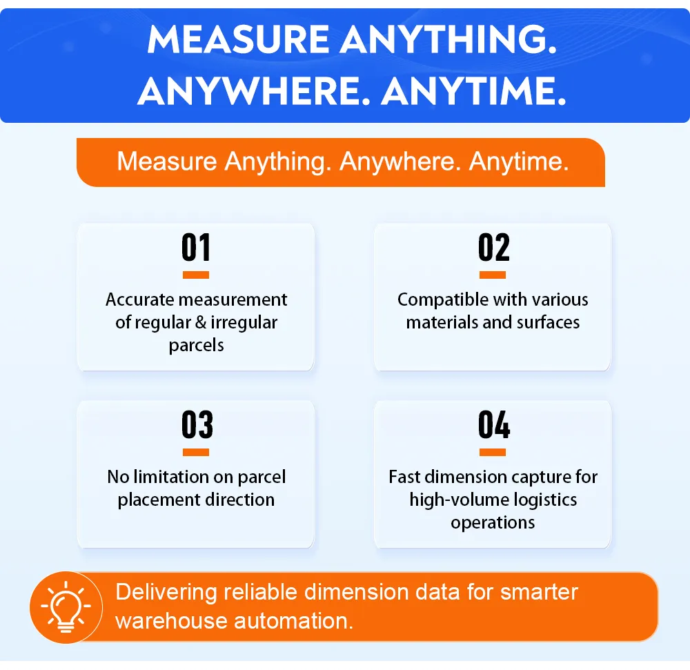 Dynamic Parcel Weighing and Dimensioning