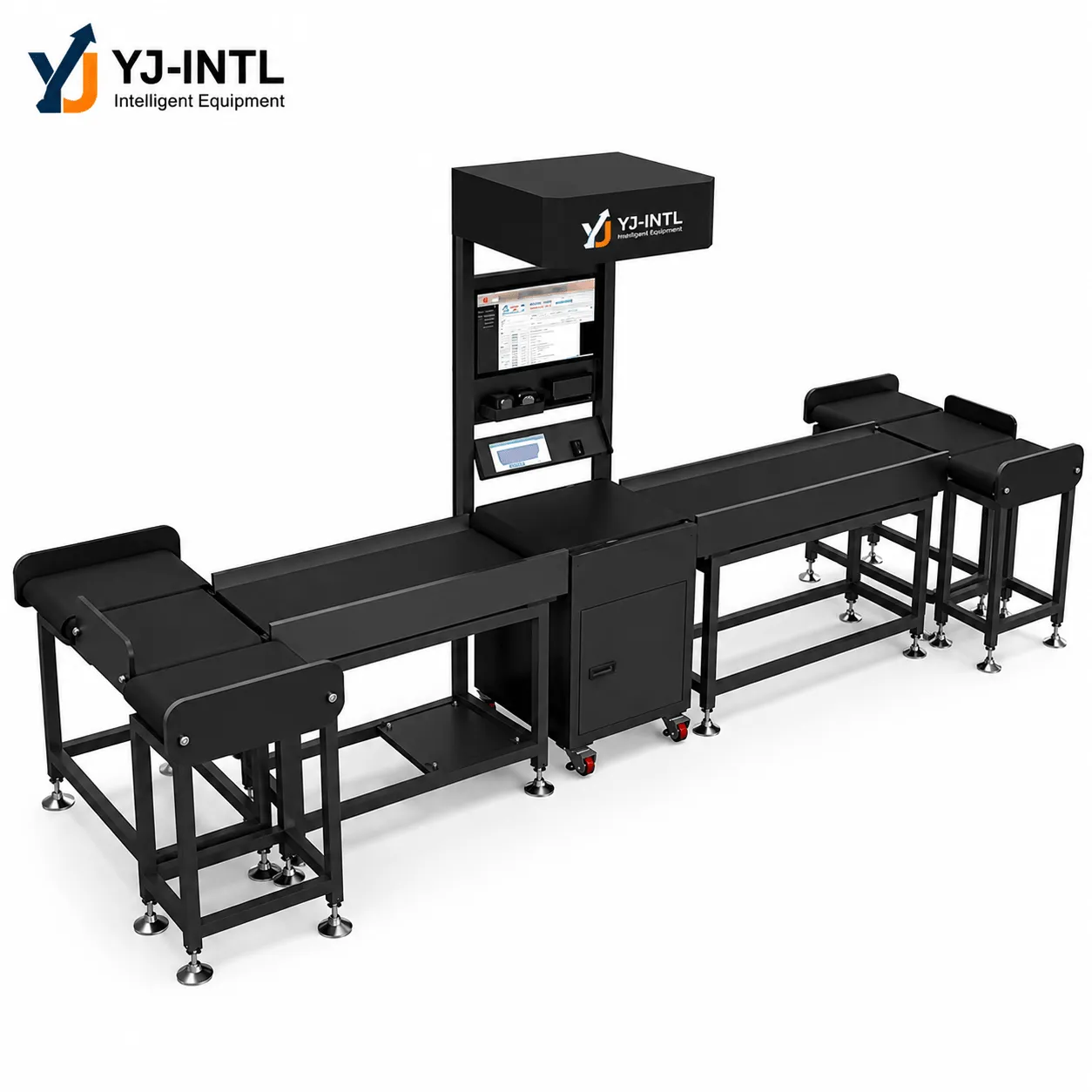 Static DWS 8-Chute Sorting System for Multi-Destination Parcel Processing