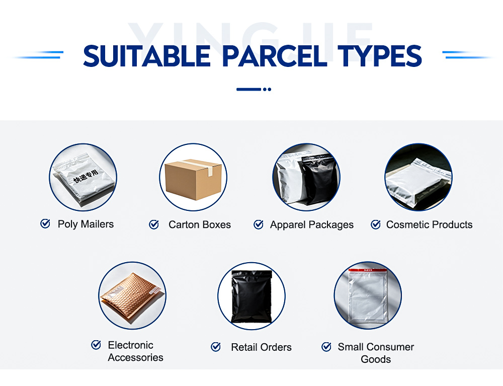 Suitable parcel types
