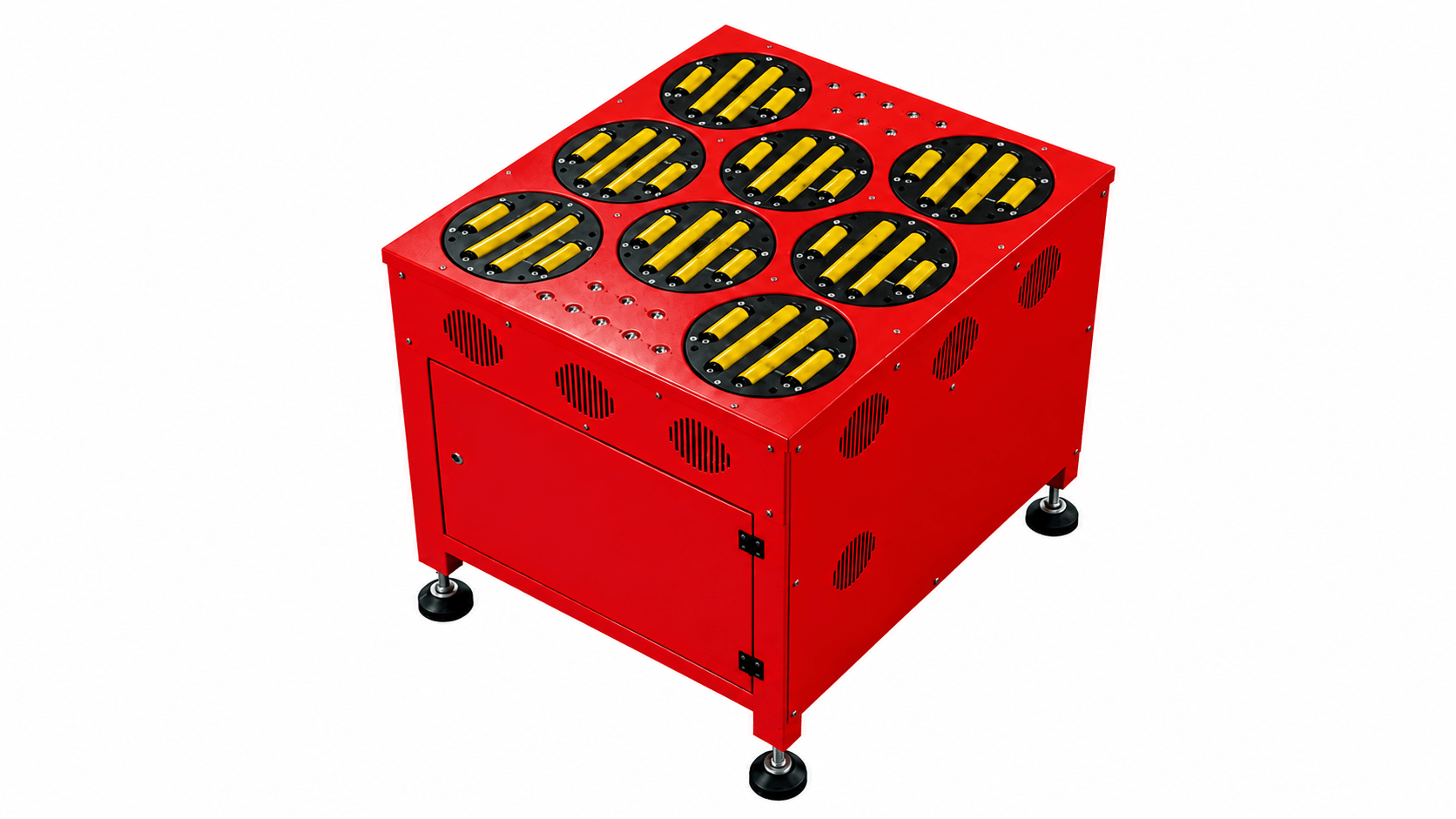 Swivel Wheel Sorter in Automated Logistics Warehouse