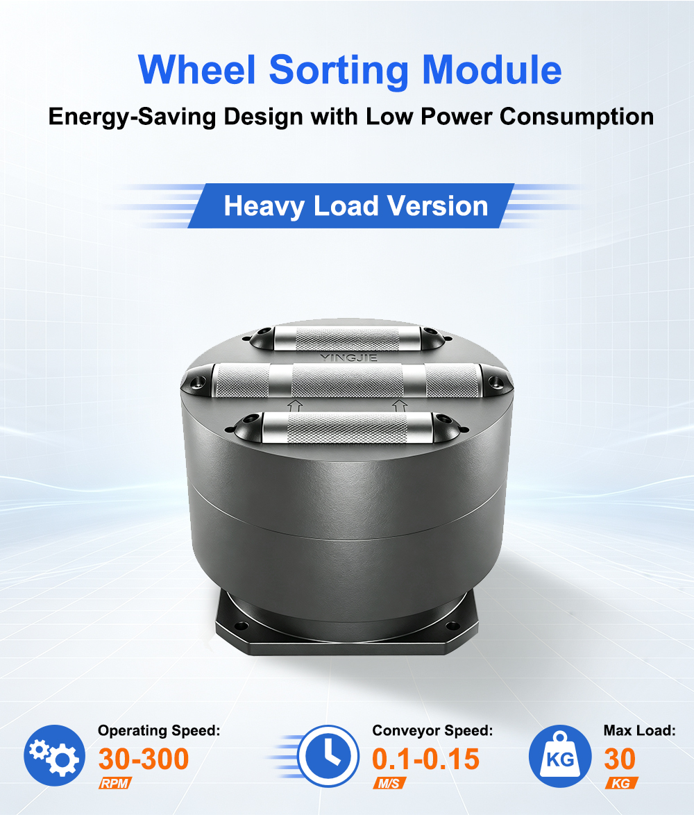 Pendulum Wheel Sorting Module System Layout