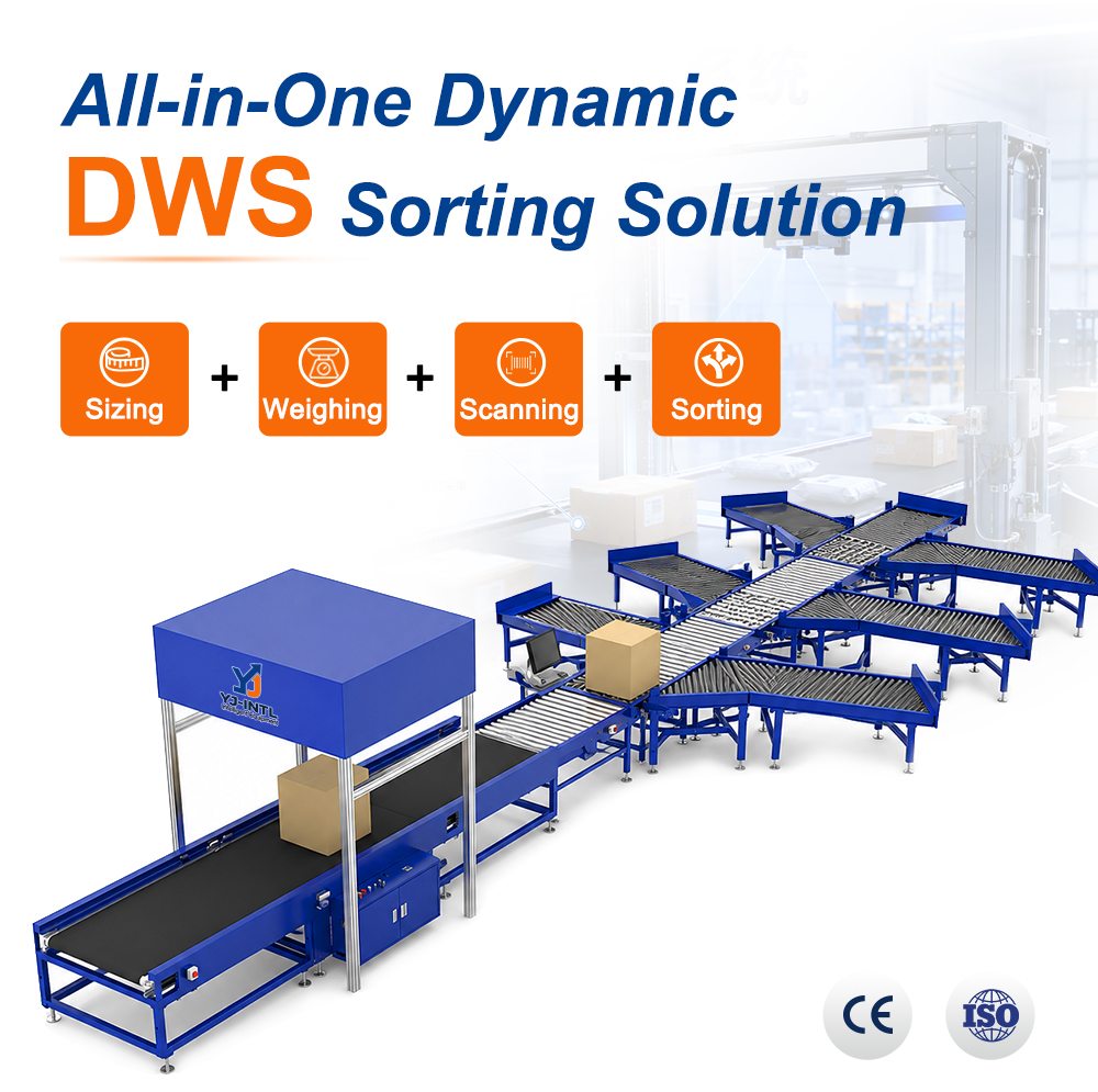 all in one Dynamic DWS Parcel Sorting Machine