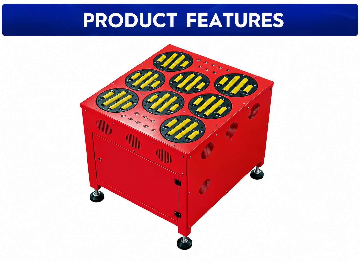 swivel-wheel-sorter-conveyor-structure