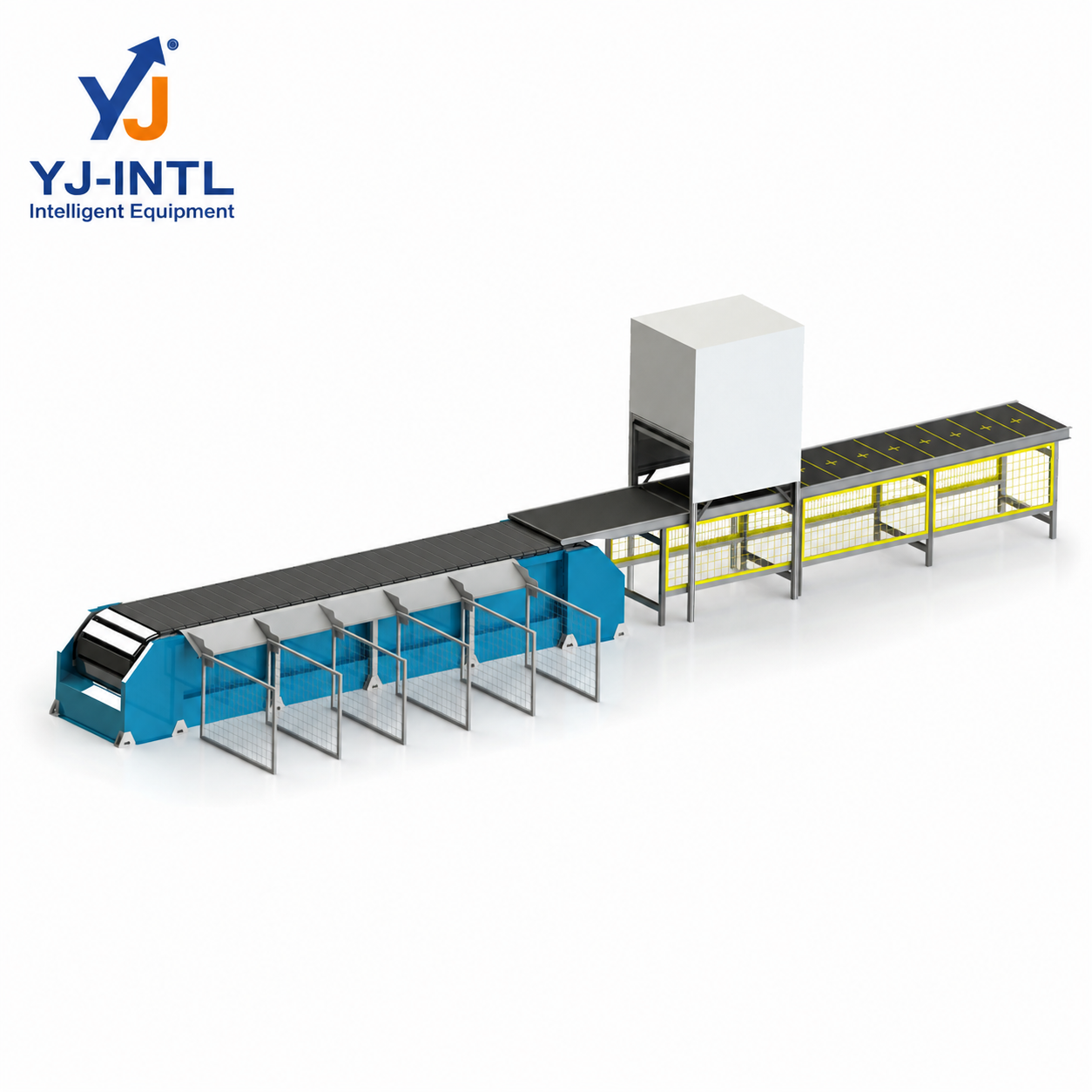 YJ-INTL Linear Cross Belt Sorter