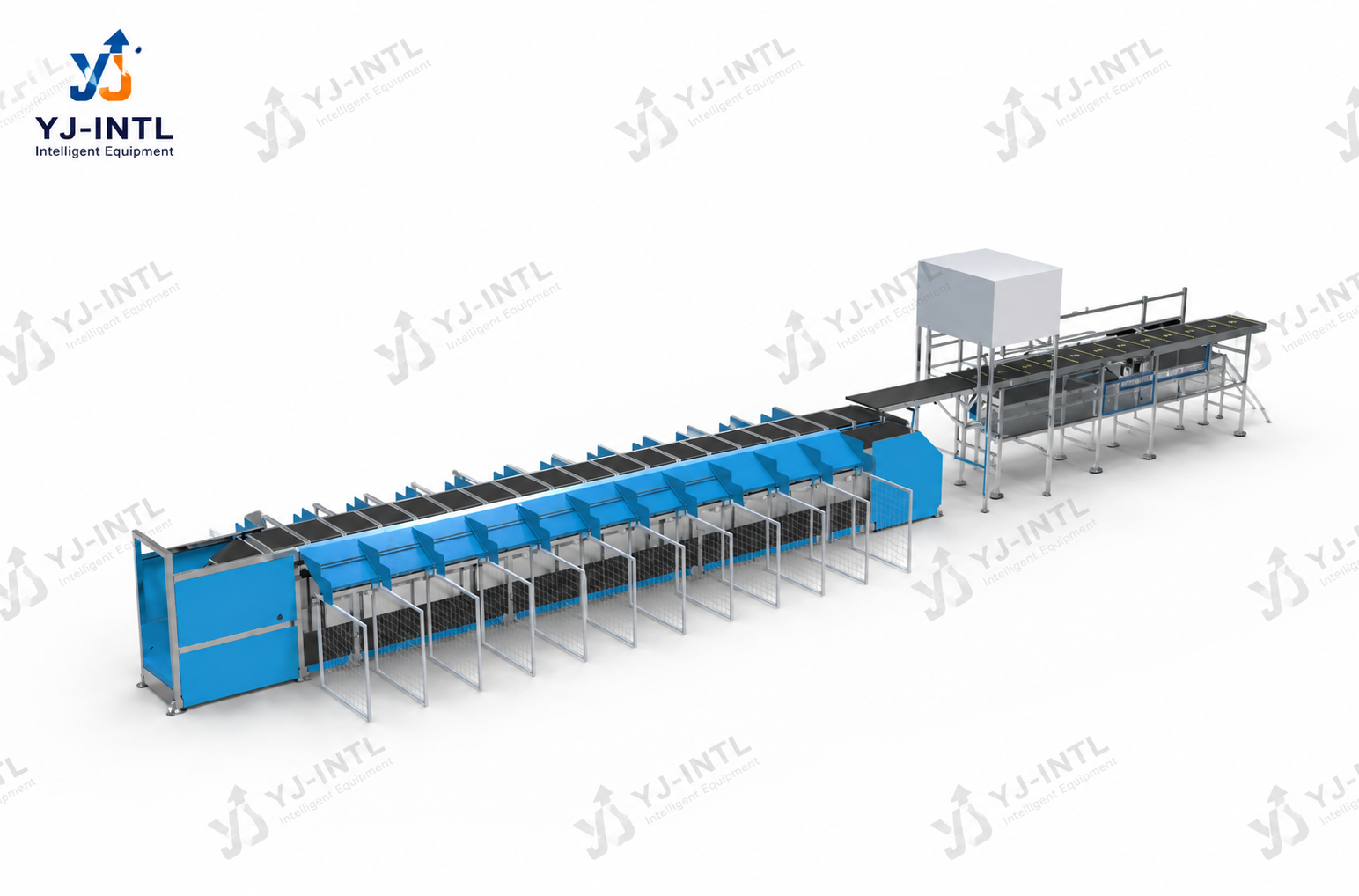 Linear Cross Belt Sorter product features