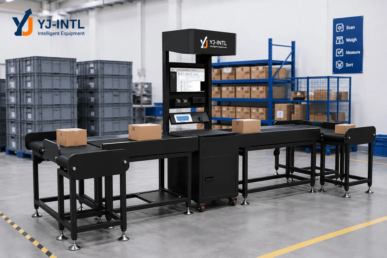 Static DWS Eight-Destination Sorting System
