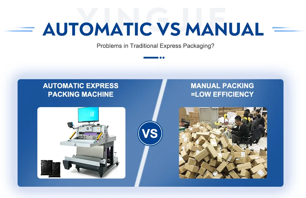 YJP-60E Automatic Sealing System auto vs manual