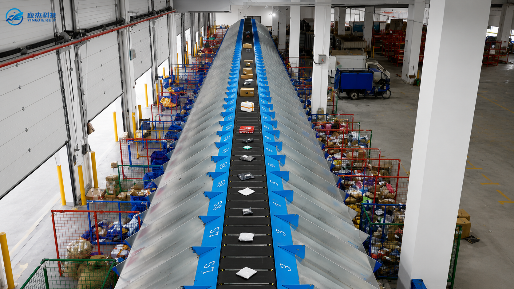 Linear Narrow Belt Sorting Machine