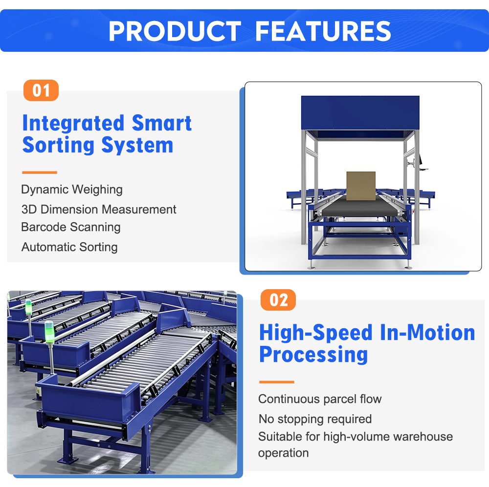 Automated DWS Wheel Sorter Conveyor