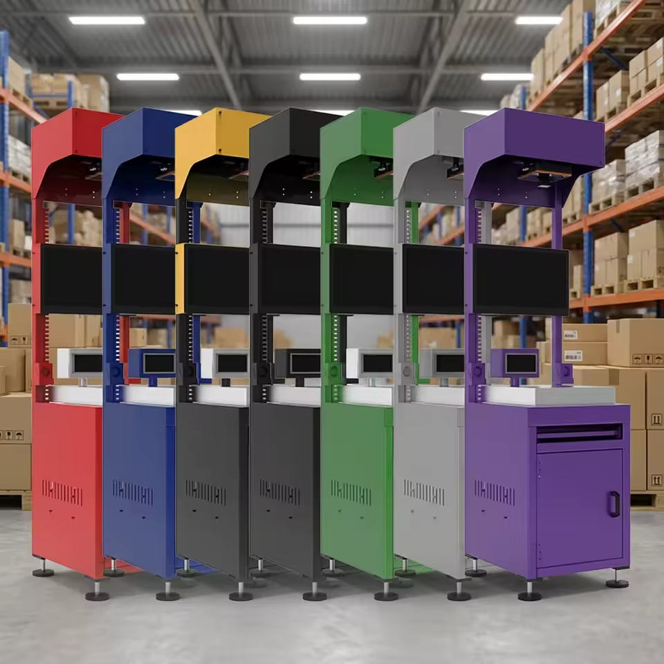 Wholesale Static Parcel Dimensioning, Weighing, and Scanning System