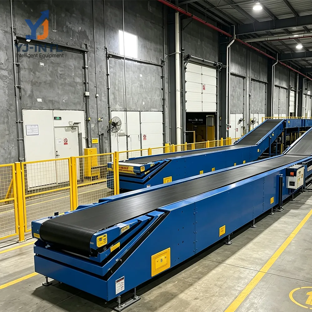 Loading-zone reach of telescopic belt conveyor
