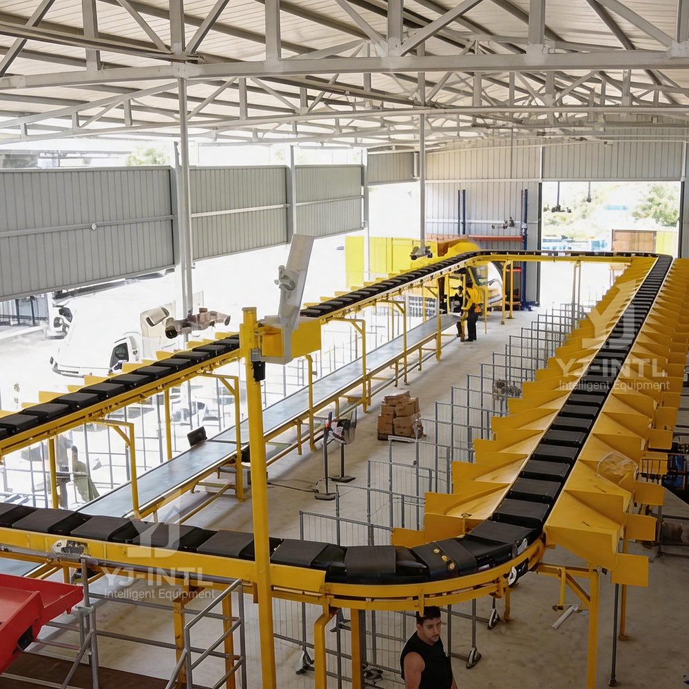 Loop Cross Belt Sorter system composition