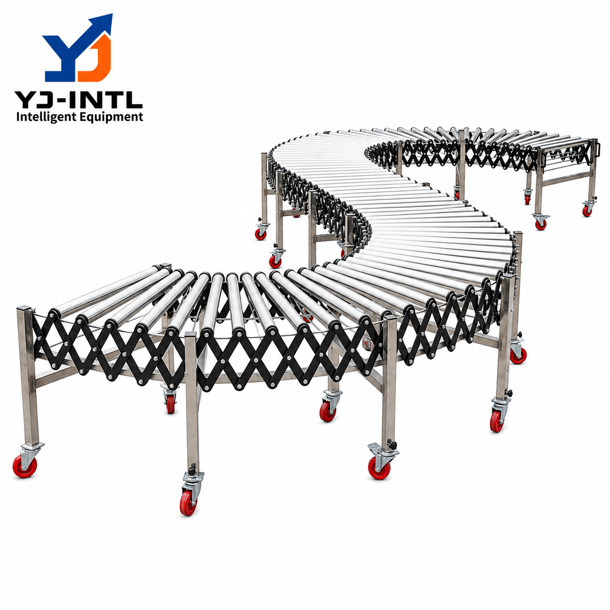 YJ-INTL automated conveyor system for warehouse material handling