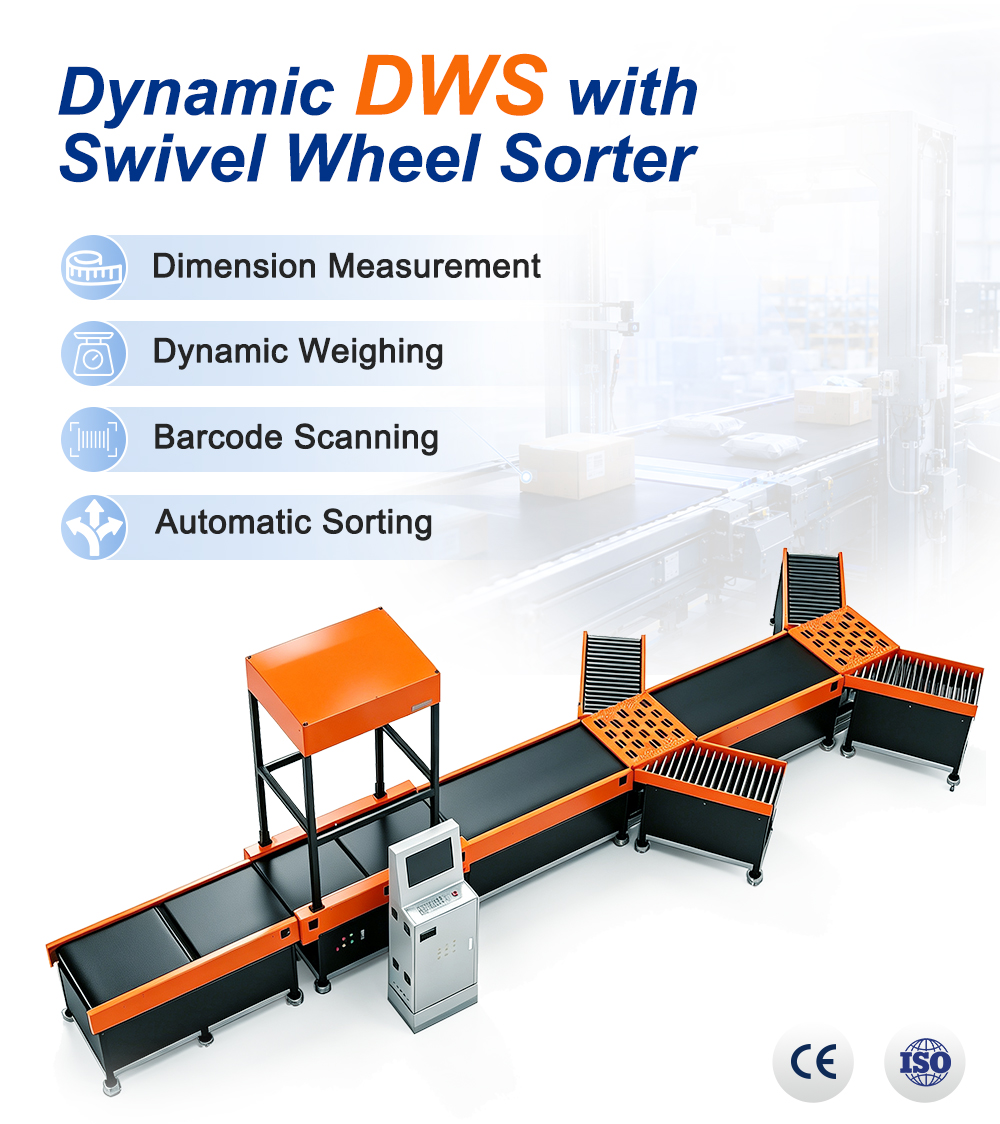 Dynamic DWS with Swivel Wheel Sorter