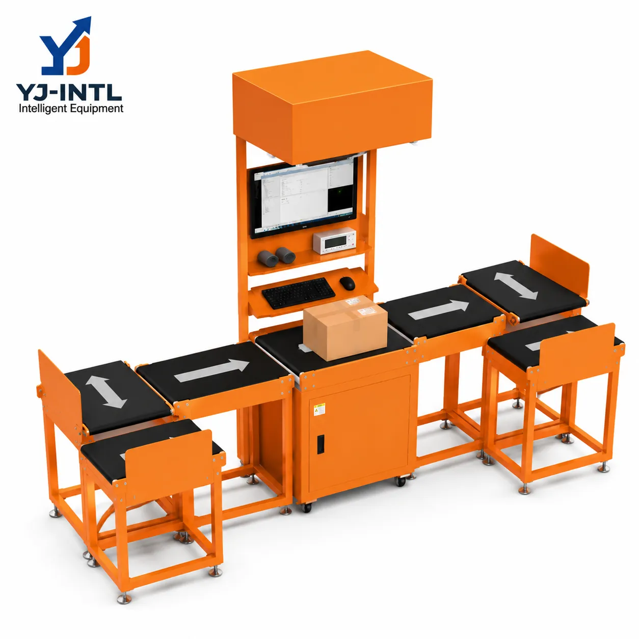 Static DWS 6-Chute Sorting System | 3,000 Parcels/Hour