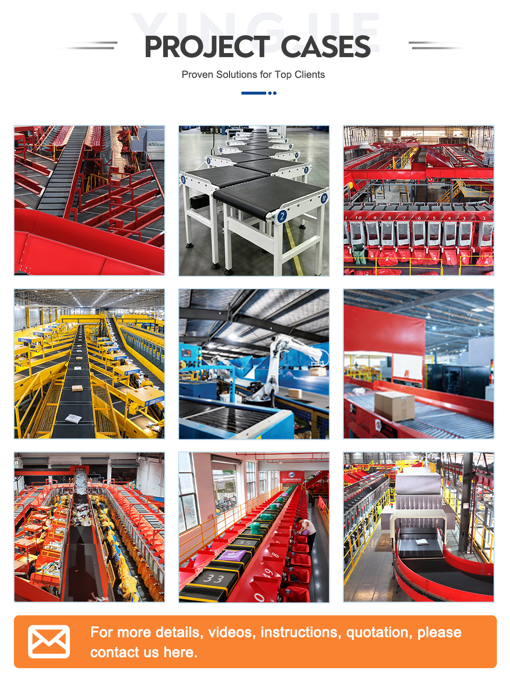 Z Type Parcel Sorting System Logistics Project