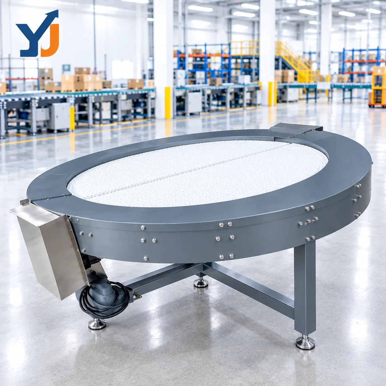 No-radius turning machine