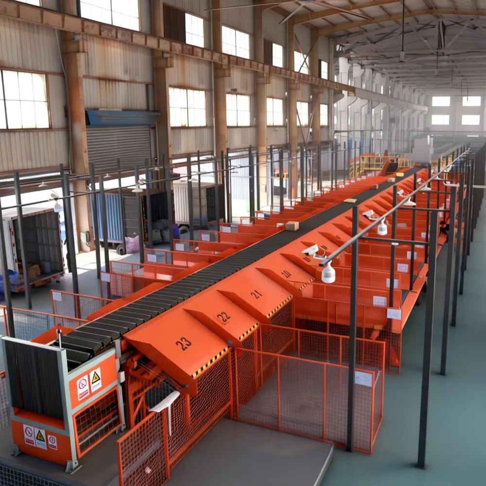 high speed narrow belt sorting system