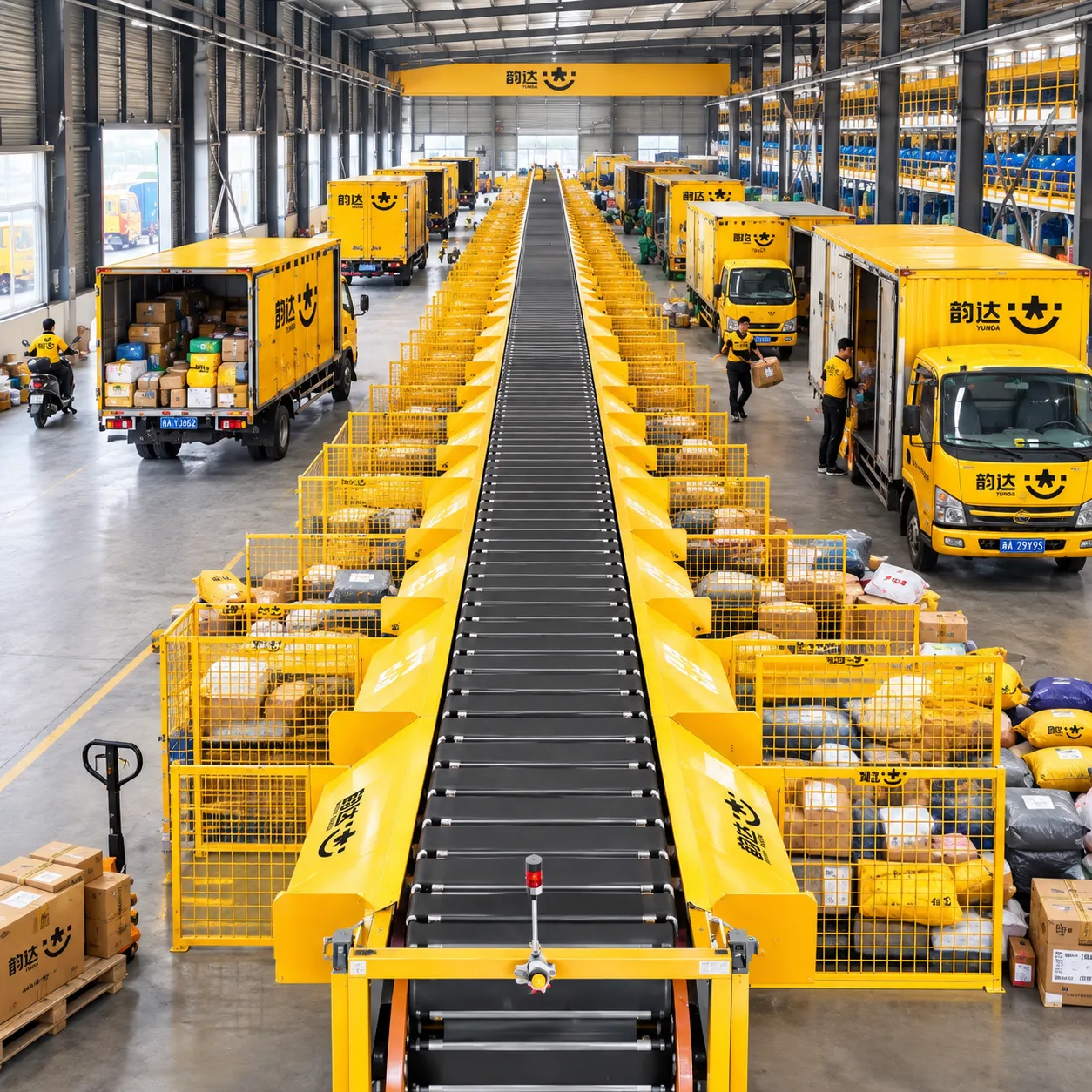 uda express narrow belt sorter