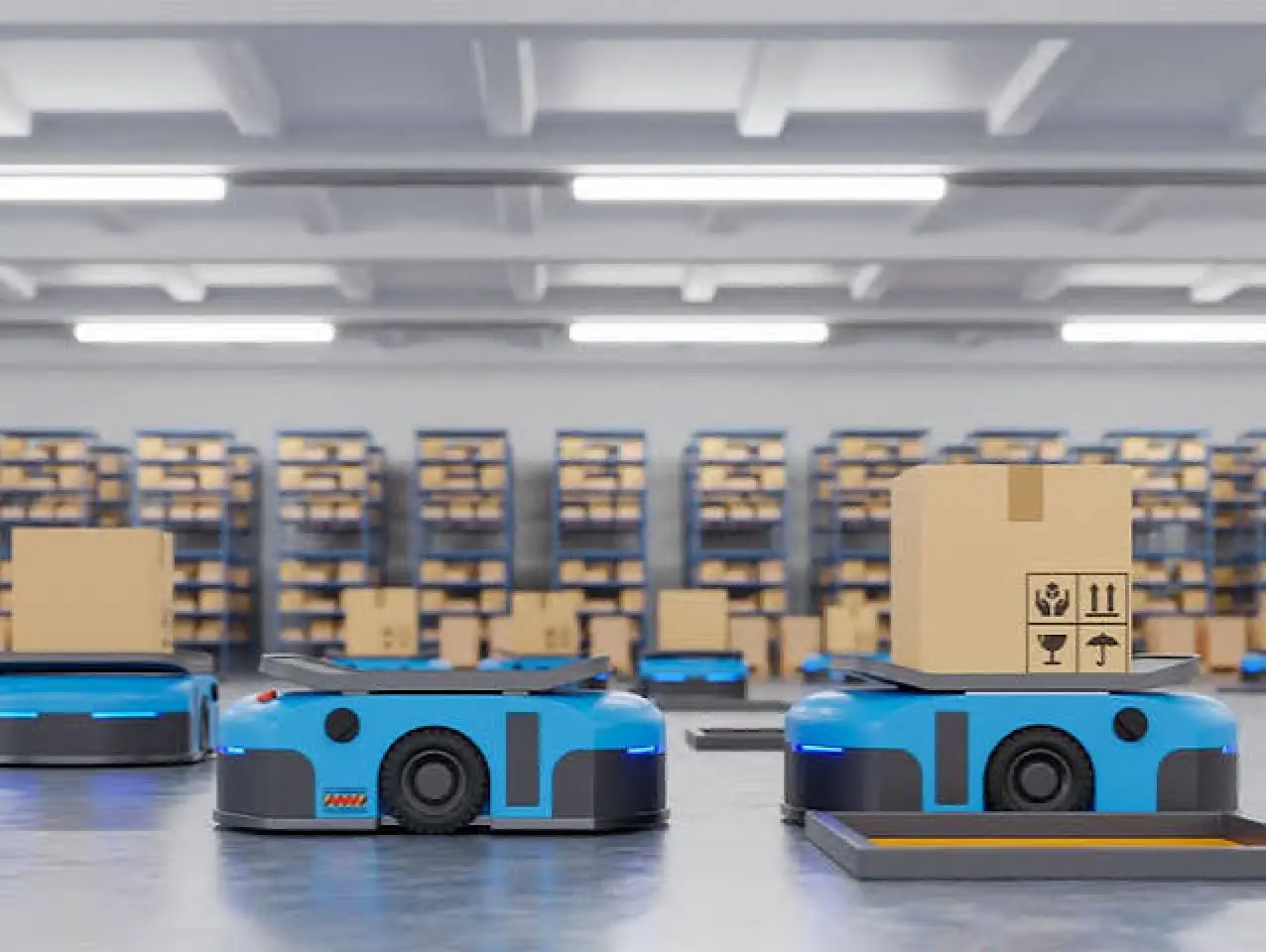 YJ-INTL AGV Automated Guided Vehicle
