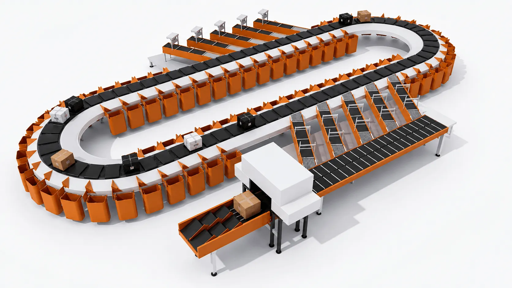 Applications of Cross Belt Sortation Systems