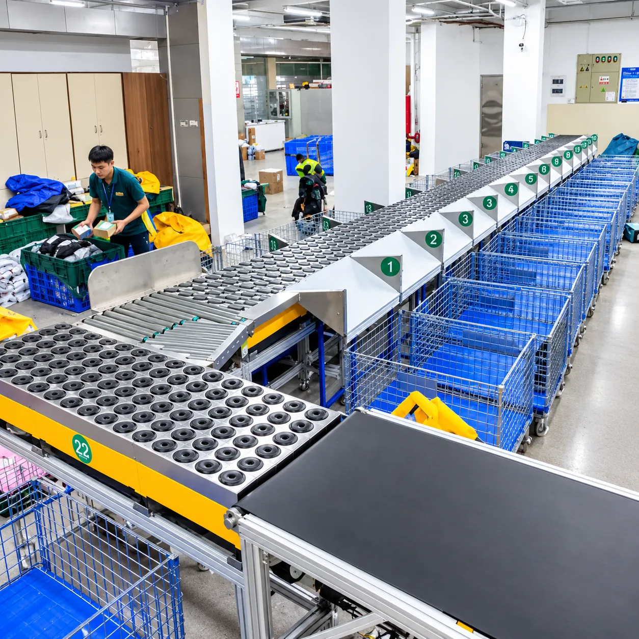 High-Precision Rotary Wheel Sorting System