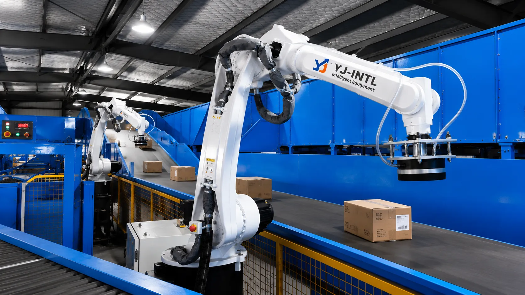 AI 3D Vision Robotic Infeed & Unmanned Logistics Solution