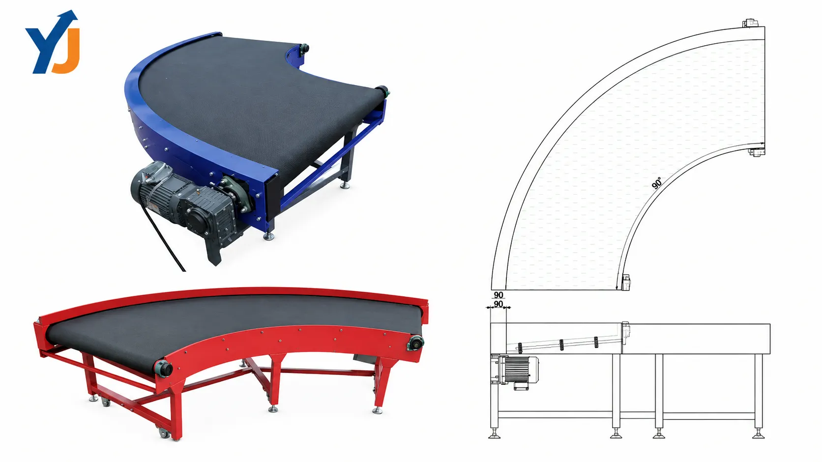 chain turning conveyor