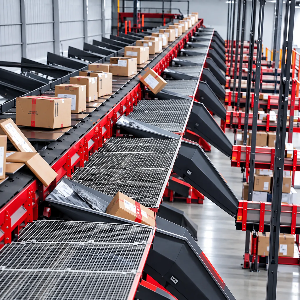Tilt Tray Sorter System