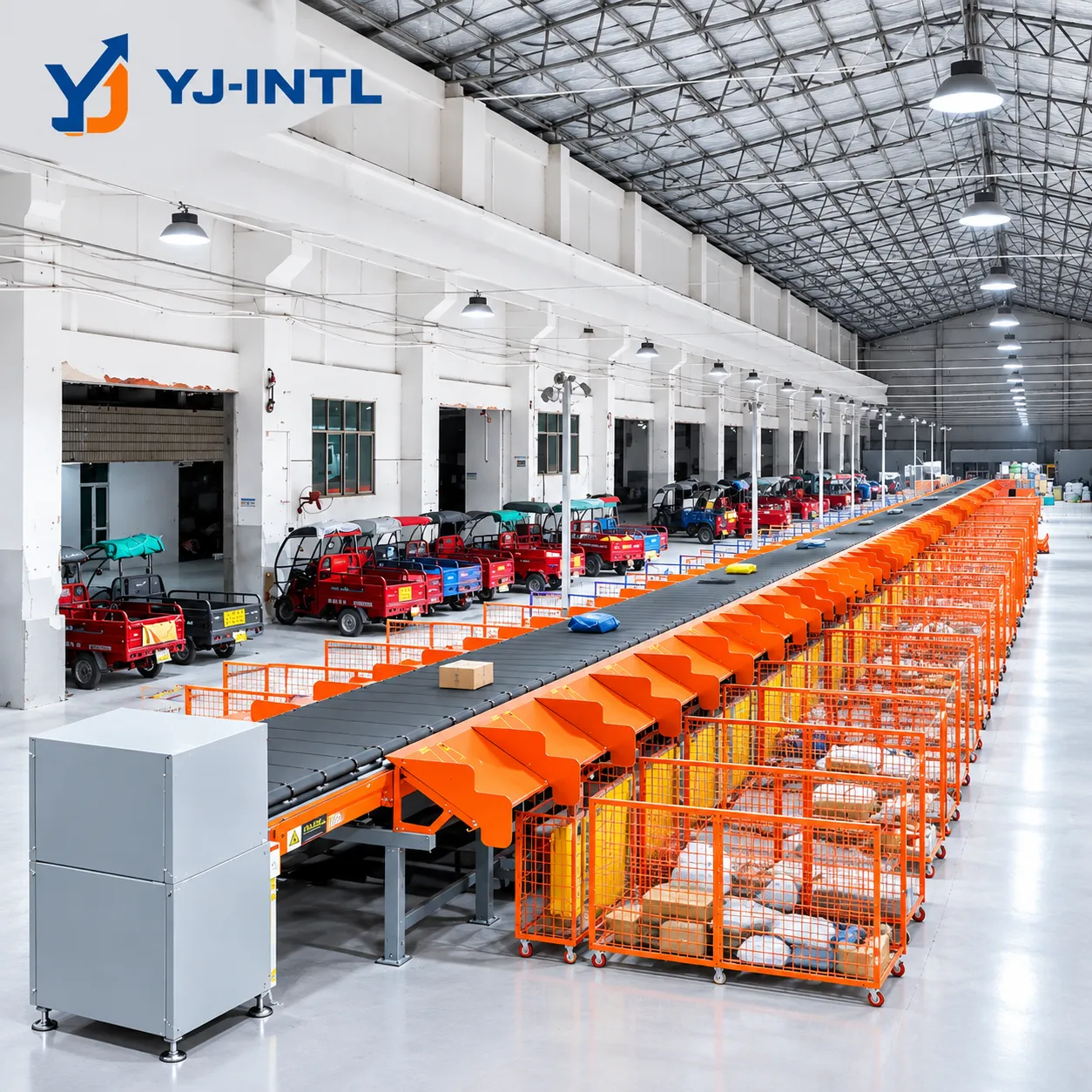 Heavy-Duty Narrow Belt Sorter