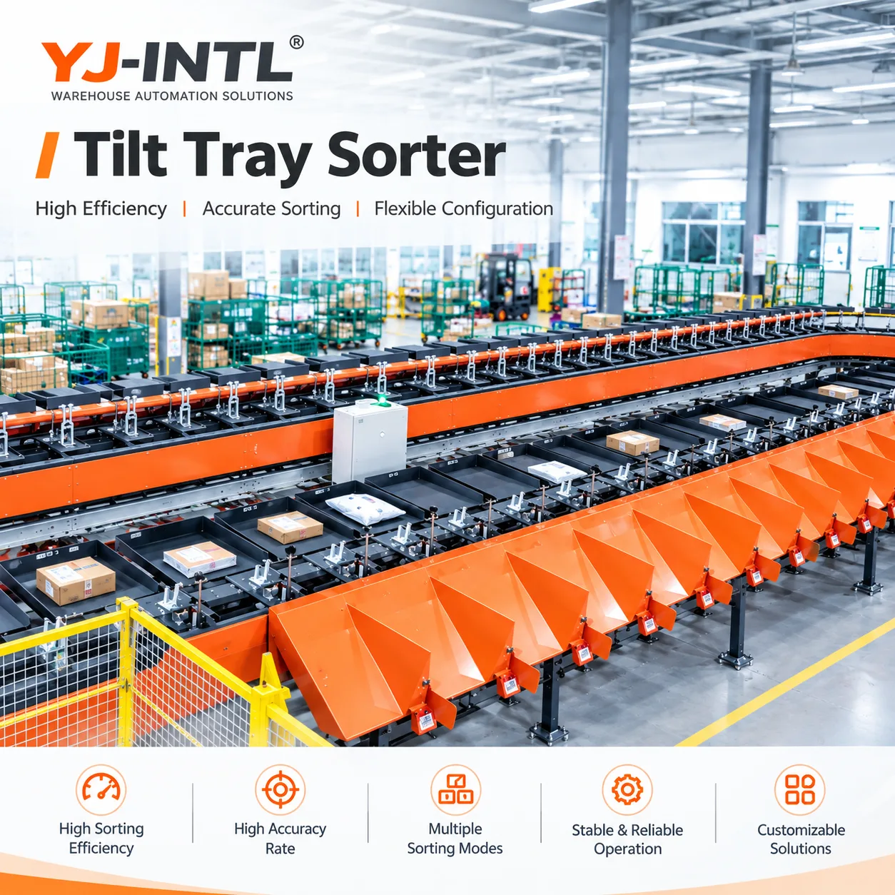 Tilt Tray Sorter System