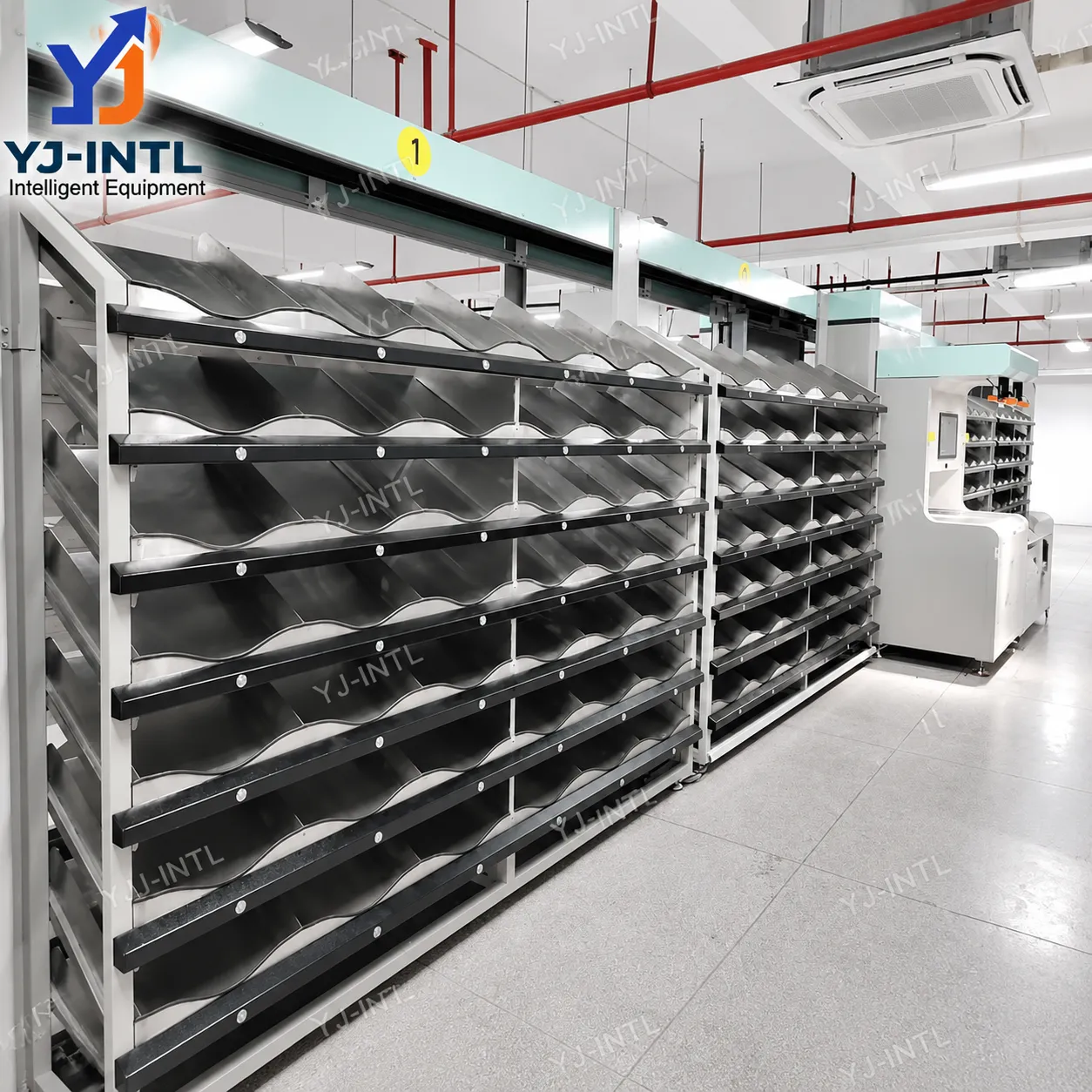 Smart Pick-to-Light Put Wall System for E-Commerce Fulfillment