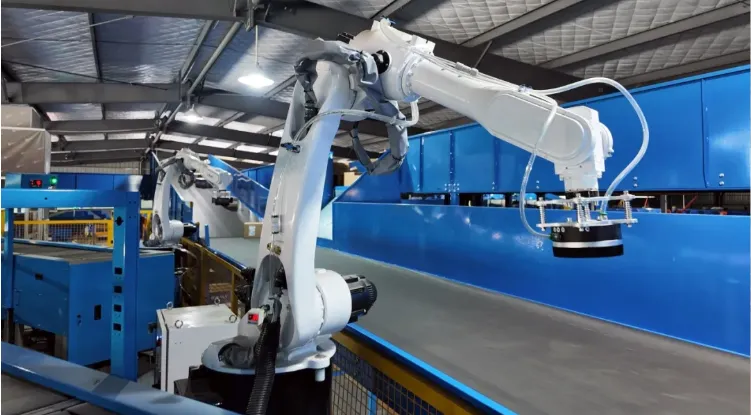 Robotic Parcel Induction System for Automated Parcel Sorting
