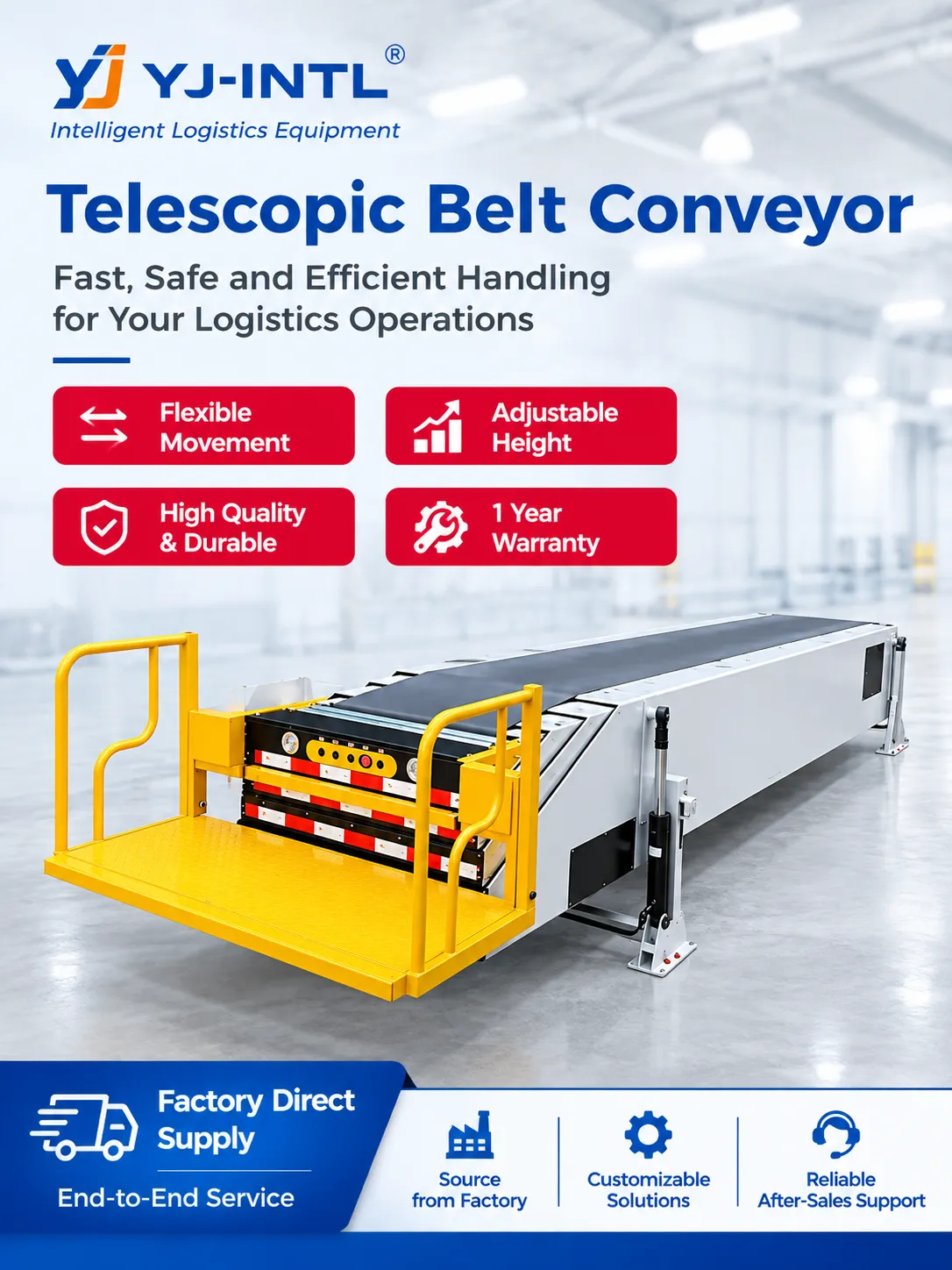 telescopic belt conveyor