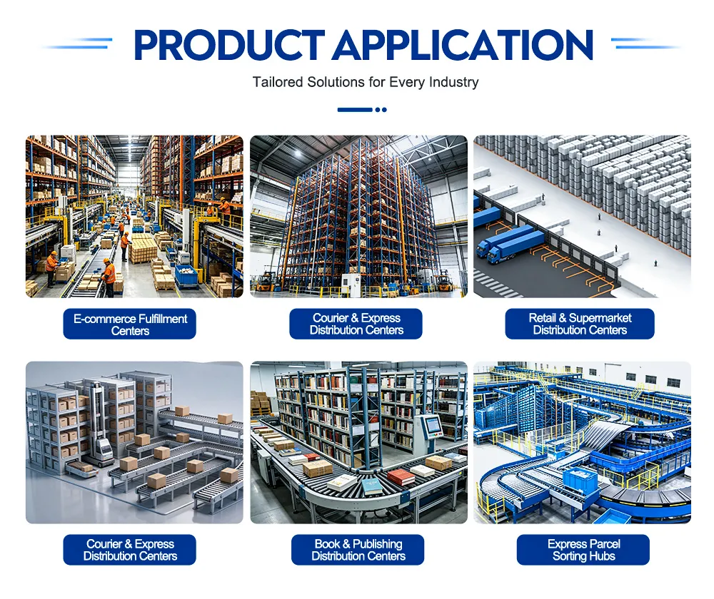 Narrow Belt Sorter | High-Speed Parcel Sorting Conveyor System