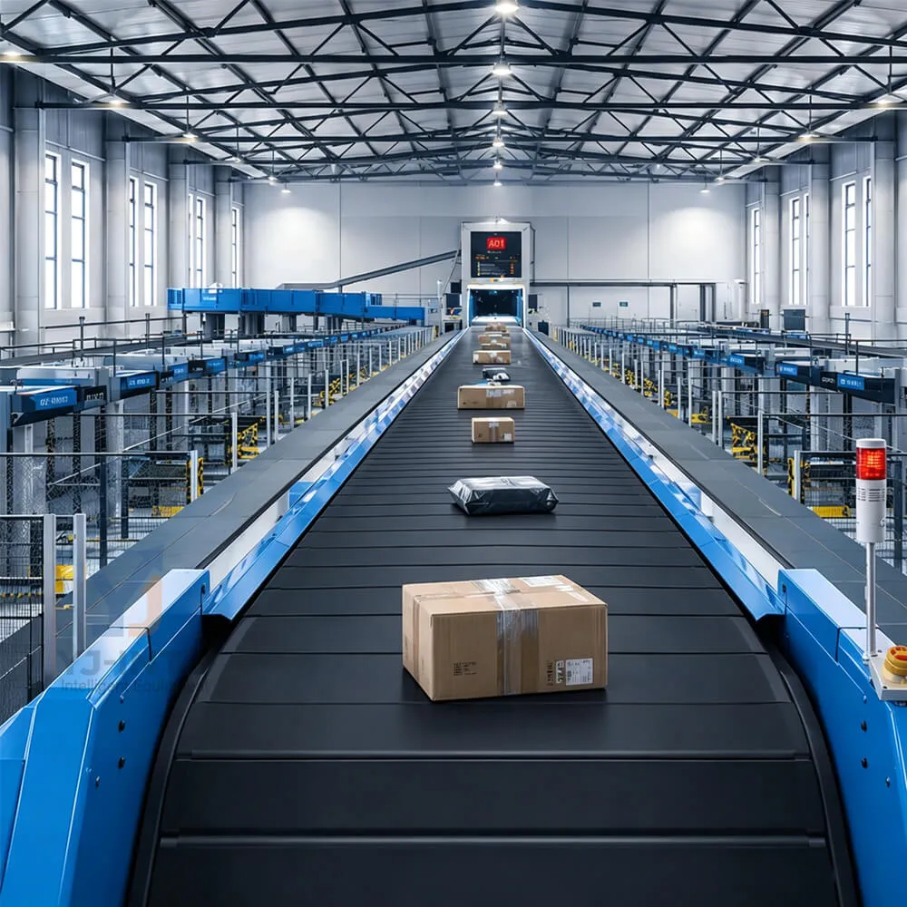 Narrow Belt Sorter | High-Speed Parcel Sorting Conveyor System