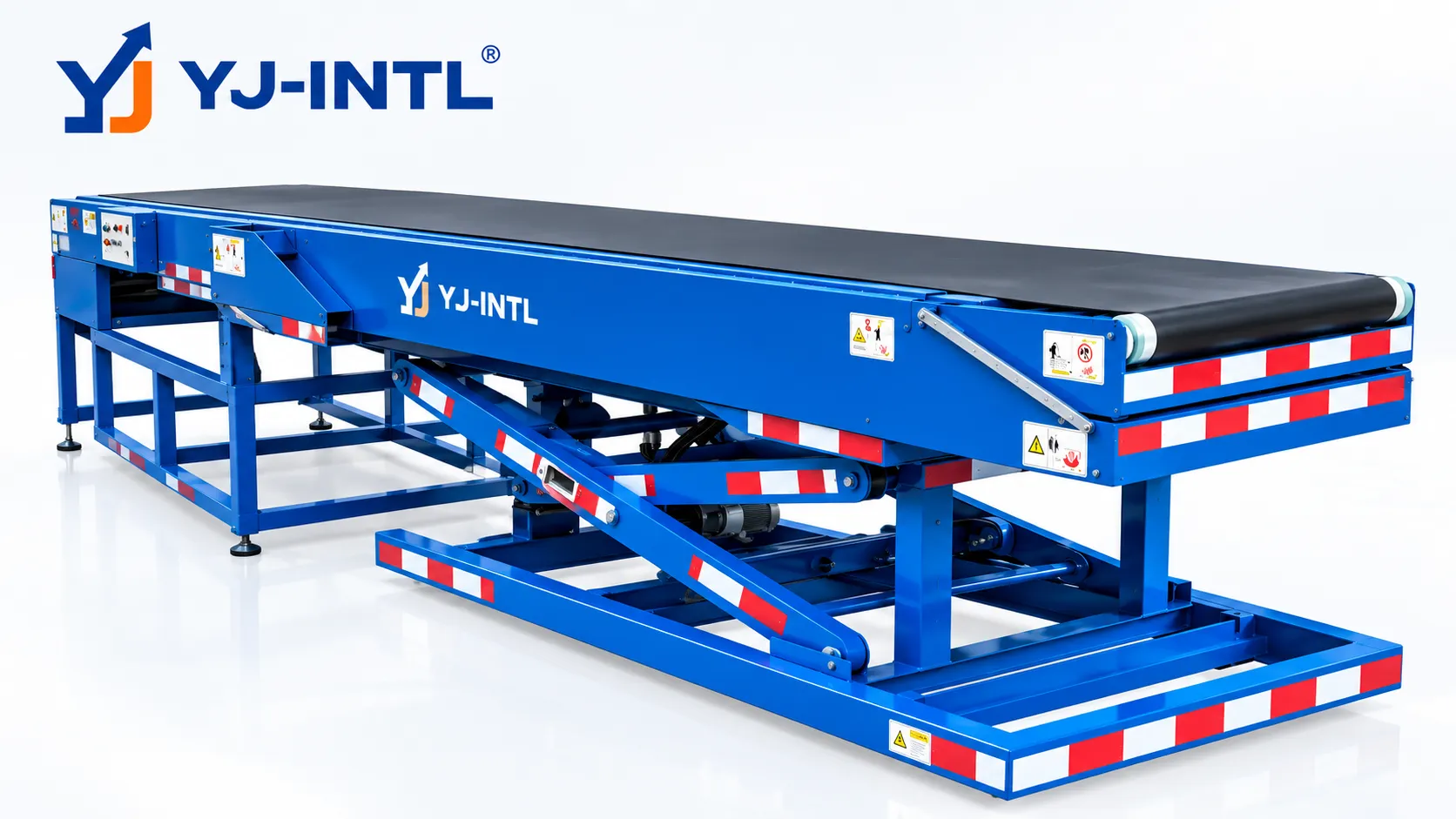 2-Section Telescopic Belt Conveyor