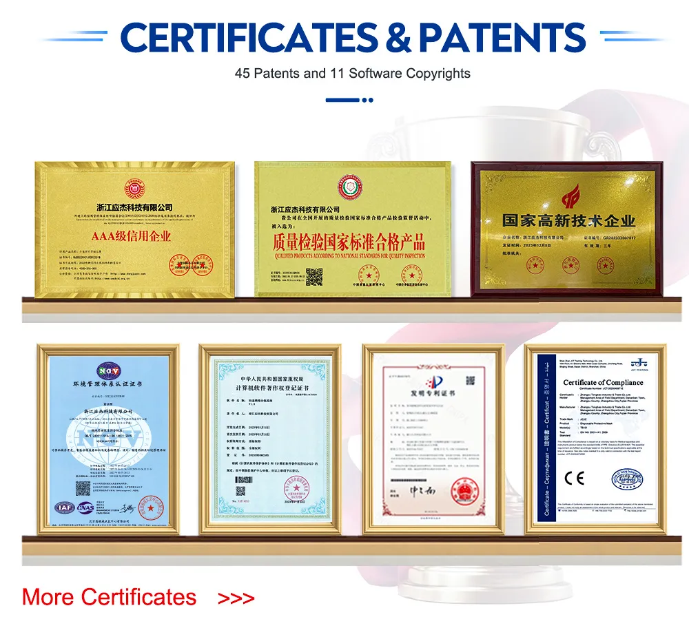 multi destination sorter Certificates