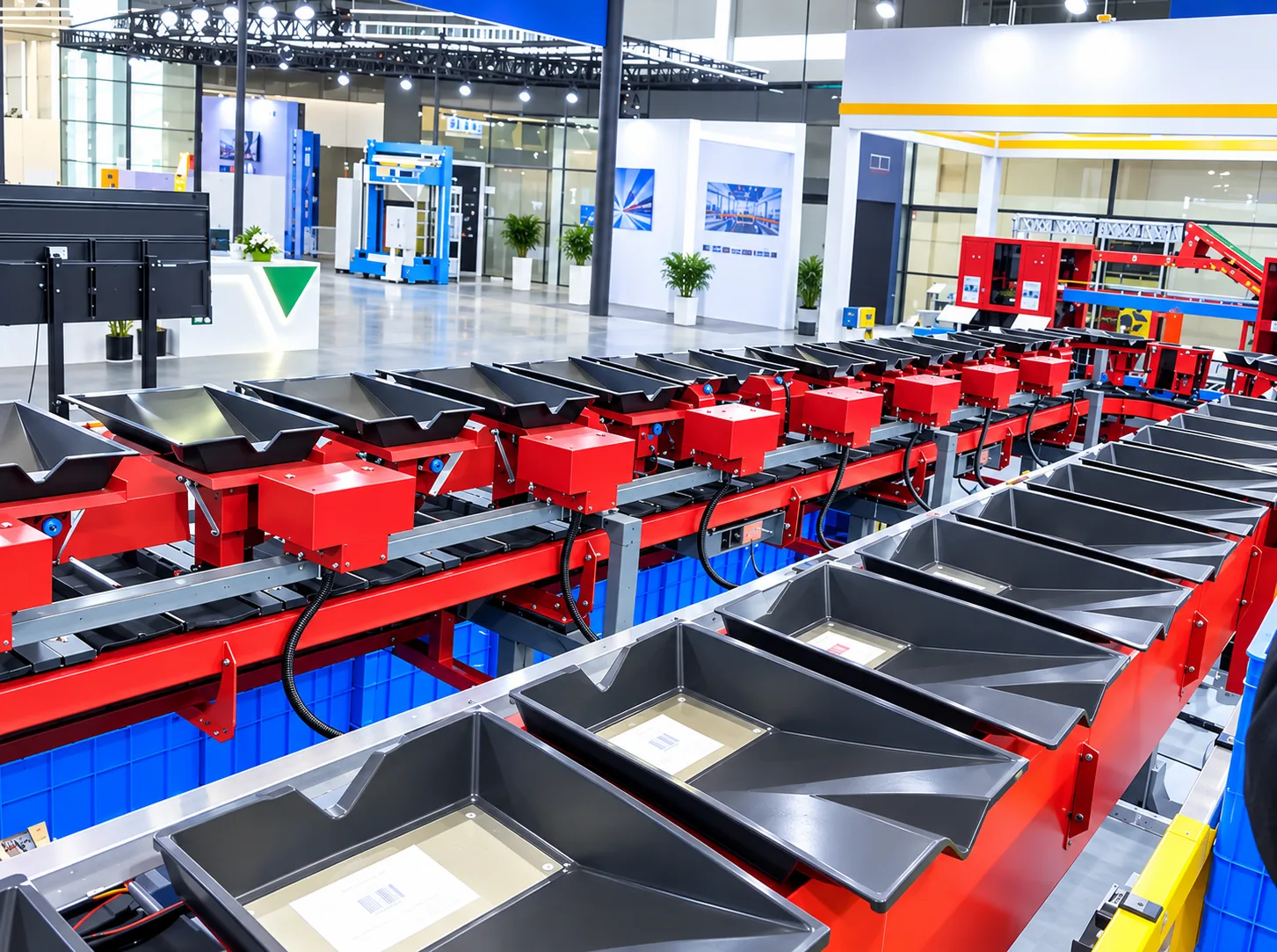 tilt tray sorting machine
